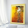 Half Drill Golden Woman Diamond Painting Kits HD90004