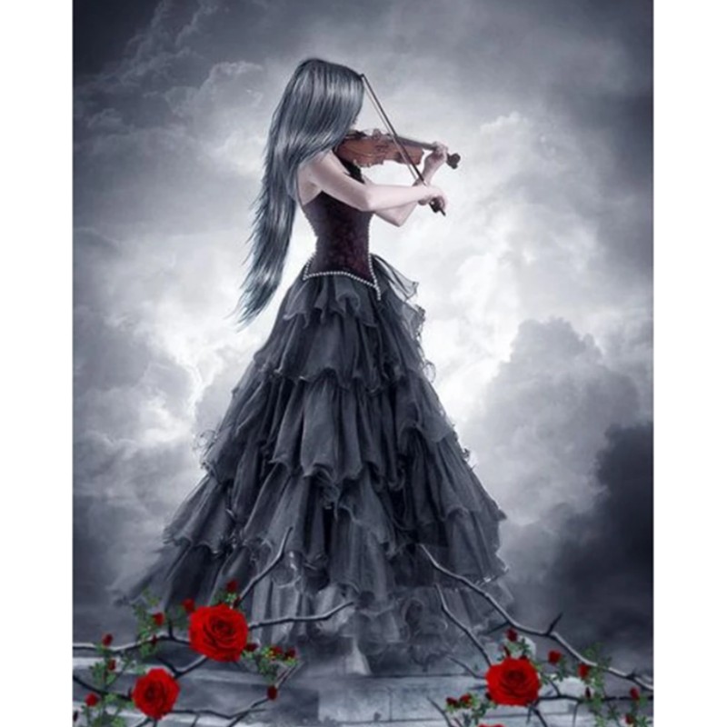 Portrait Violin Girl...
