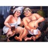 Couple Drinking Beer To Celebrate 5D DIY Diamond Painting Kits UK VM90822