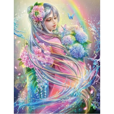Dream Beauty Girl 5D DIY Diamond Painting Kits UK Embroidery VM90862