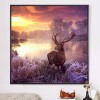 Dream Landscape Deer Full Drill 5D DIY Diamond Painting Kits UK VM90913
