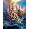 Cartoon Fantasy Mountain Mosaic 5D DIY Diamond Painting VM90717