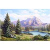 New 5D DIY Diamond Painting Beautiful Mountain Forest VM92081