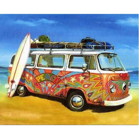 New Hot Sale Colorful 5d Diy Cars UK Diamond Painting Stitch VM2042