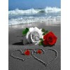 Special Heart Rose Icon 5D DIY Cross Stitch Diamond Painting Kits UK NA0787