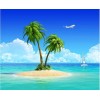 Hot Sale Beach Hawaii Embroidery Mosaic Cross Stitch VM91059