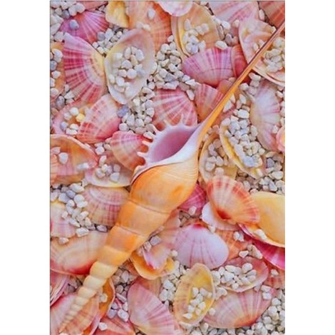 2019 New Hot Sale Summer Beach Starfish Shell Pebble 5d Diy Diamond Painting Kits UK VM07338