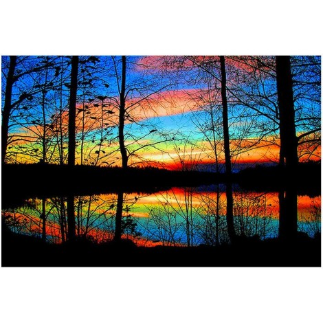 Sunset 5d Diy Diamond Painting Kits UK KN80144