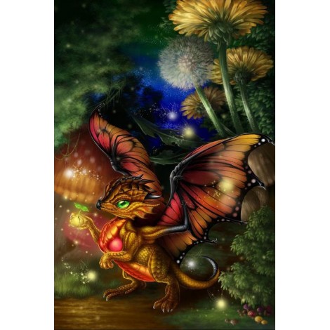 Dream Magical Dragon 5D Diy Diamond Painting Kits Uk VM90918