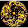 China Dragon Embroidery Mosaic Cross Stitch 5D DIY Diamond Painting VM92320