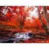 2019 Dream Autumn Forest Creek Diy 5d Crystal Diamond Painting Kits UK VM20033
