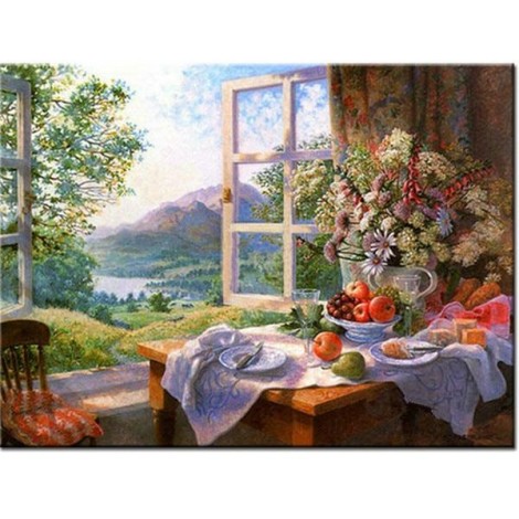 2019 Hot Sale Landscape Nature Cross Stitch 5d Diy Diamond Painting Kits UK VM20505