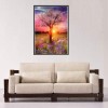 New Arrival  Lavender Charming Tree On Prairie 5d Diy Diamond Painting UK VM1026