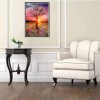 New Arrival  Lavender Charming Tree On Prairie 5d Diy Diamond Painting UK VM1026