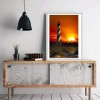 Cheap Modern Art Landscape Lighthouse Diy 5d Diamond Painting Kits UK QB5408