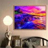 Home Decorate Modern Art Styles Colorful Sea Sunset Diamond Painting Kits UK Af9710