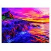 Home Decorate Modern Art Styles Colorful Sea Sunset Diamond Painting Kits UK Af9710