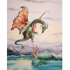 Flying Dragon Embroidery Cross Stitch 5D DIY Diamond Painting Kits UK VM90985
