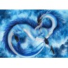 Blue Dragon 5D Diy Diamond Painting Kits UK Embroidery Cross Stitch Art VM90570