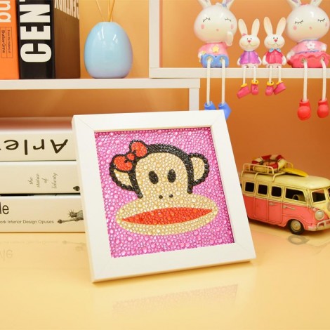 DIY Special Drill Diamond Painting for Kids With Frame KID90043