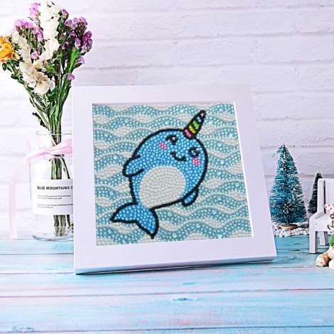 DIY Special Drill Diamond Painting for Kids With Frame KID90042