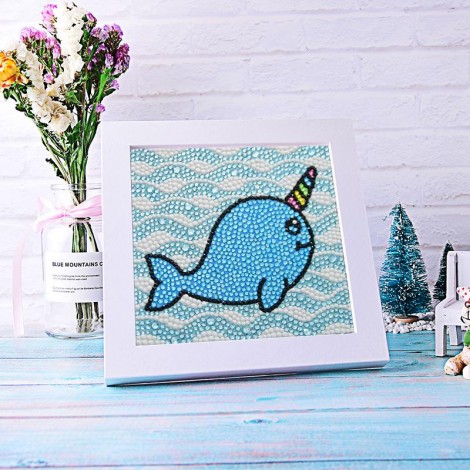 DIY Special Drill Diamond Painting for Kids With Frame KID90041