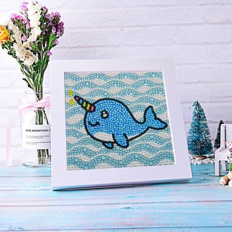 DIY Special Drill Diamond Painting for Kids With Frame KID90039