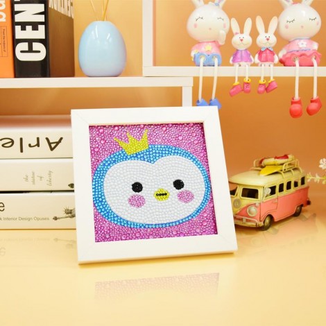 DIY Special Drill Diamond Painting for Kids With Frame KID90036