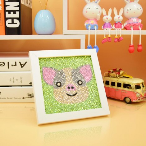 DIY Special Drill Diamond Painting for Kids With Frame KID90032