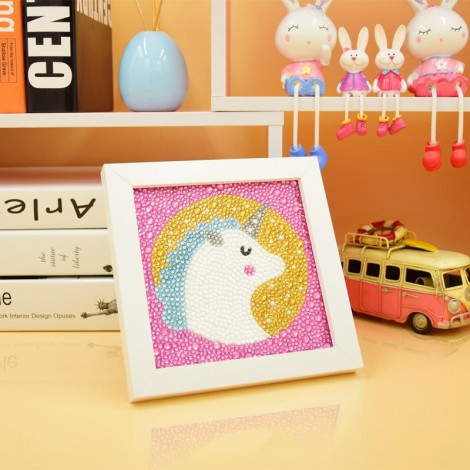 DIY Special Drill Diamond Painting for Kids With Frame KID90031