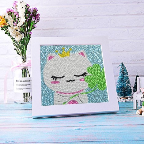 DIY Special Drill Diamond Painting for Kids With Frame KID90014