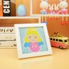 DIY Special Drill Diamond Painting for Kids With Frame KID90092