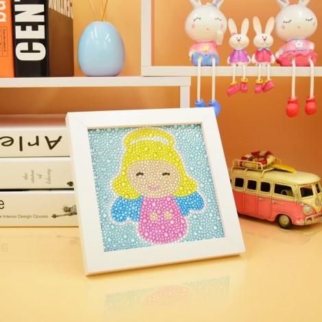 DIY Special Drill Diamond Painting for Kids With Frame KID90092
