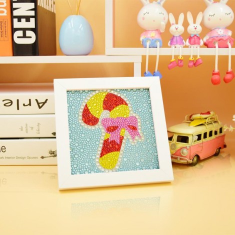 DIY Special Drill Diamond Painting for Kids With Frame KID90089