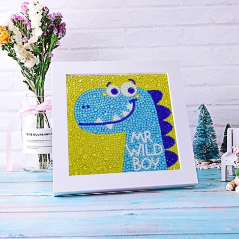 DIY Special Drill Diamond Painting for Kids With Frame KID90011