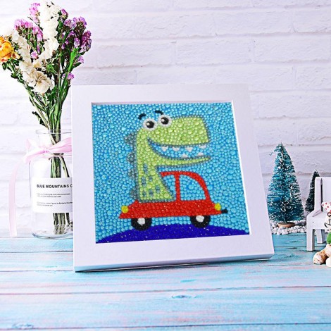 DIY Special Drill Diamond Painting for Kids With Frame KID90010