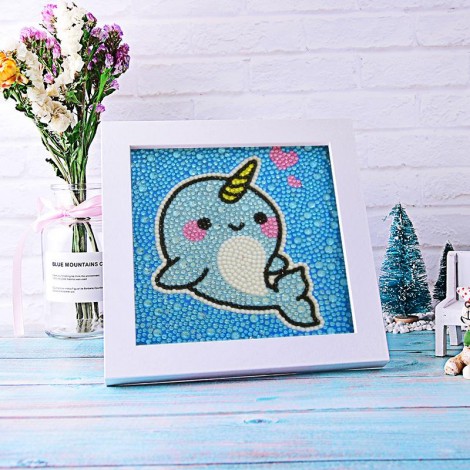 DIY Special Drill Diamond Painting for Kids With Frame KID90008