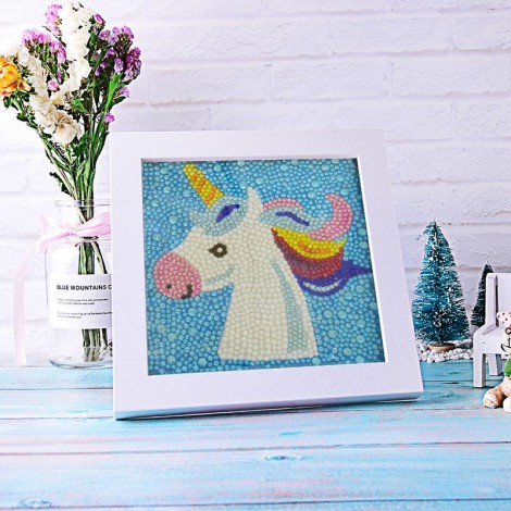 DIY Special Drill Diamond Painting for Kids With Frame KID90002