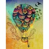 Cartoon Full Square Drill Hot Air Balloon 5d Diy Diamond Painting Kits UK NA0602