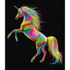 Kids Gift Colorful Unicorn 5D DIY Mosaic Diamond Painting Kits UK VM6018