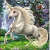 2019 Dream Popular White Unicorn 5d Diy Diamond Painting Kits UK VM7606