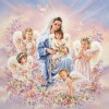 2019 Angel Family Full Drill 5D DIY Diamond Painting Kits UK Arts Cross Stitch VM90041