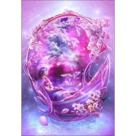 Bedazzled Dream Princess Fantasy 5d Diy Diamond Painting Kits UK VM9849