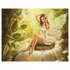 Best Fairy Portrait Pattern Diy 5d Full Diamond Painting Kits UK QB08901