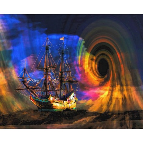 Nature Landscape Hurricane 5d Diy Diamond Painting Kits UK KN80025