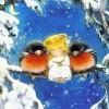Fantasy Hot Sale Canvas Cute Bird 5d Diy Diamond Painting Kits UK VM8986