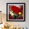 Pretty Modern Art Styles Red Rose Diamond Painting Kits UK AF9310