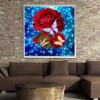 Dream Series Hot Sale Butterfly Red Rose Diamond Painting Kits UK AF9314