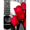Red Rose Picture Diy 5d Diamond Embroidery Cross Stitch Kits UK VM8910