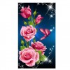 Romantic roses and butterflies Diamond Painting Kits UK AF9338